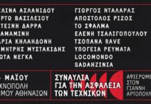 Συναυλία για την Ασφάλεια των Τεχνικών στην Τεχνόπολη